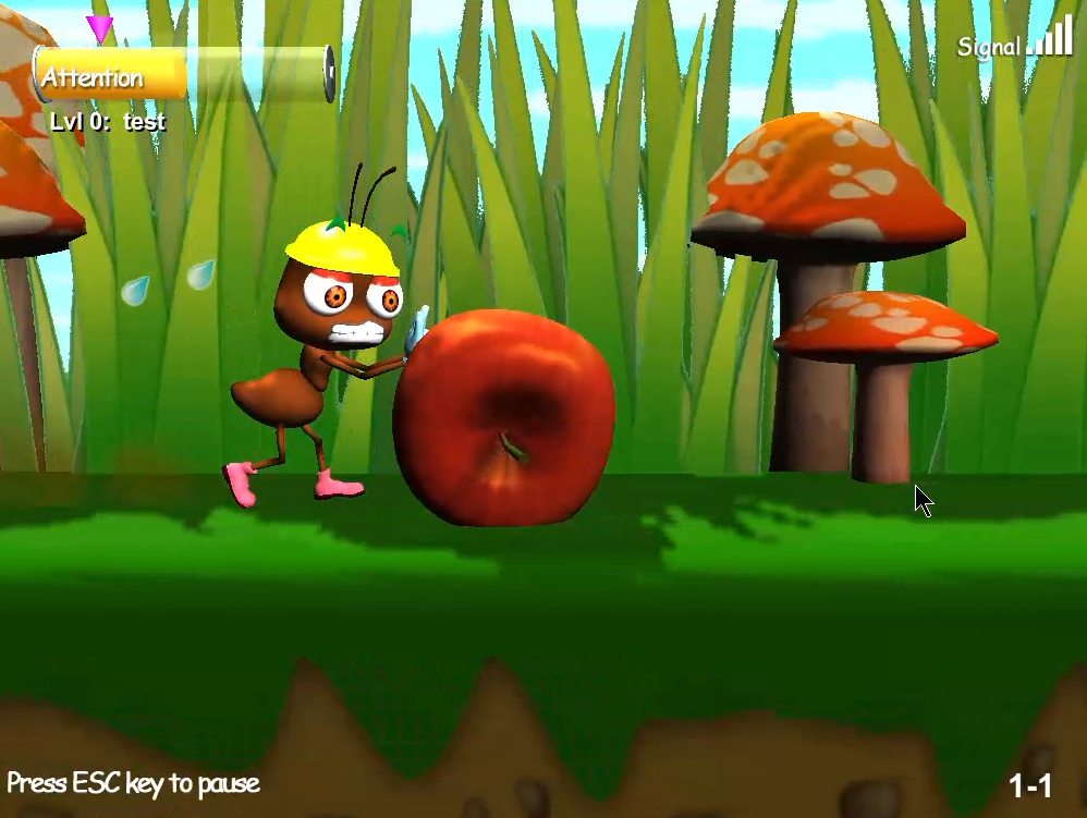 Aperçu du jeu de concentration